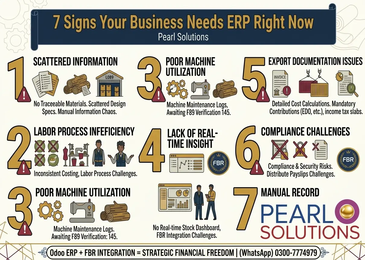 7 Signs Your Pakistani Business Needs ERP Right Now | Pearl Solutions